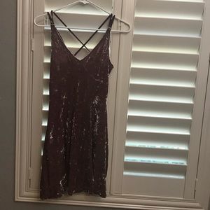Purple mauve dress